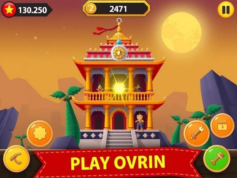 Baidyanath Temple Bolt Game Screenshot